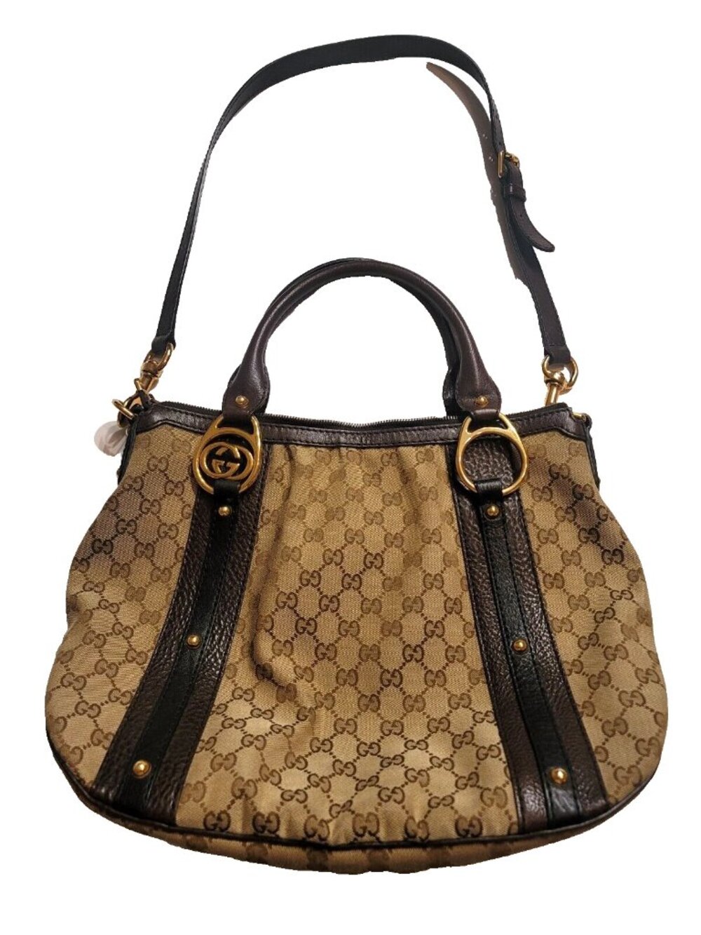 Gucci Monogram Large Convertable Purse - Picture 3 of 9